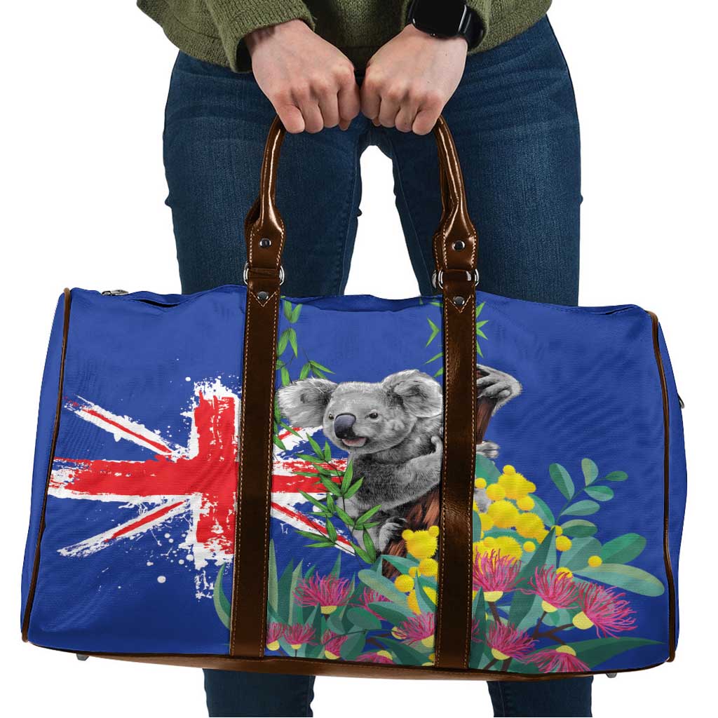 Australia Day Koala Travel Bag Aussie Aussie Aussie Oi Oi Oi Blue Color - Aussie Hoodie