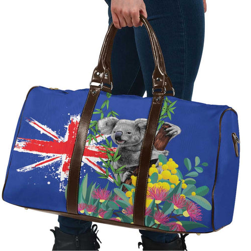 Australia Day Koala Travel Bag Aussie Aussie Aussie Oi Oi Oi Blue Color - Aussie Hoodie