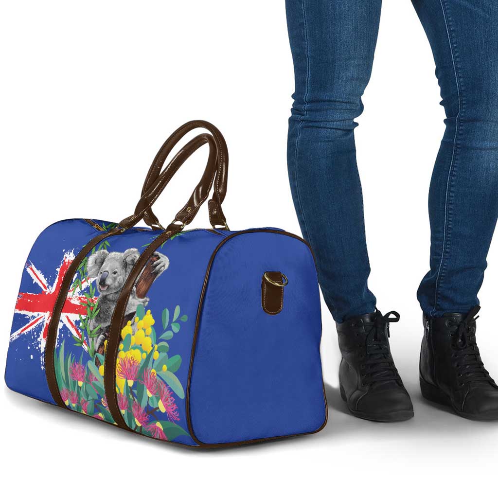 Australia Day Koala Travel Bag Aussie Aussie Aussie Oi Oi Oi Blue Color - Aussie Hoodie