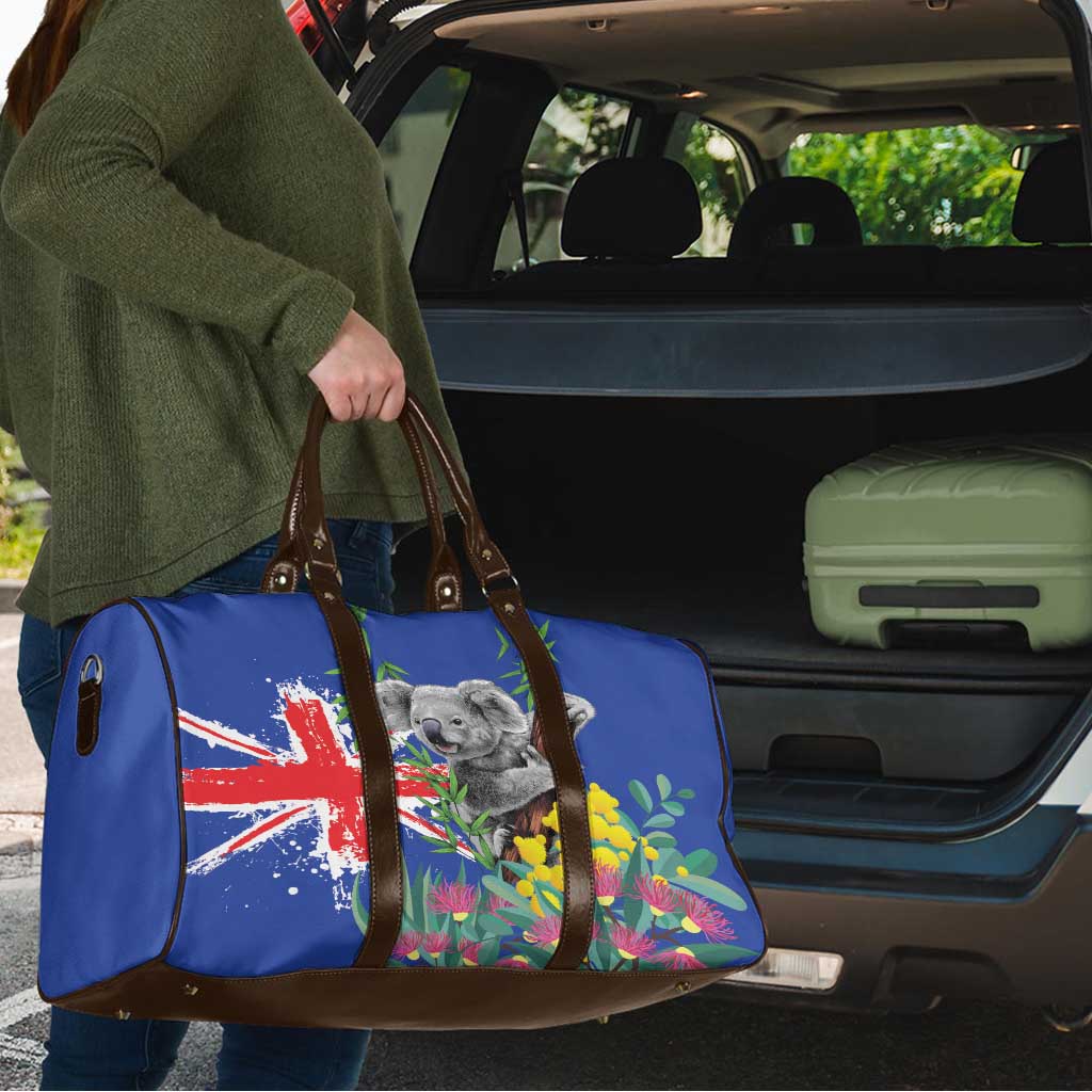 Australia Day Koala Travel Bag Aussie Aussie Aussie Oi Oi Oi Blue Color - Aussie Hoodie