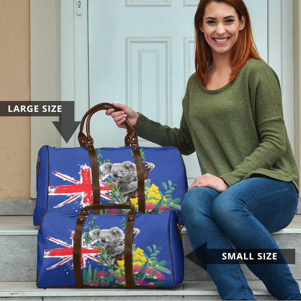 Australia Day Koala Travel Bag Aussie Aussie Aussie Oi Oi Oi Blue Color - Aussie Hoodie
