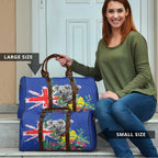 Australia Day Koala Travel Bag Aussie Aussie Aussie Oi Oi Oi Blue Color - Aussie Hoodie