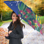 Australia Day Koala Umbrella Aussie Aussie Aussie Oi Oi Oi Blue Color - Aussie Hoodie