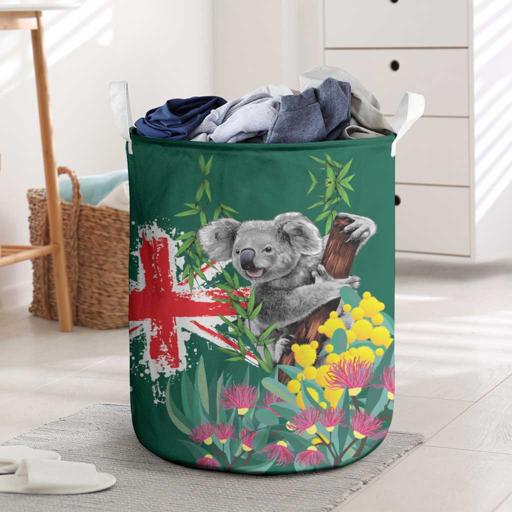 Australia Day Koala Laundry Basket Aussie Aussie Aussie Oi Oi Oi National Color - Aussie Hoodie