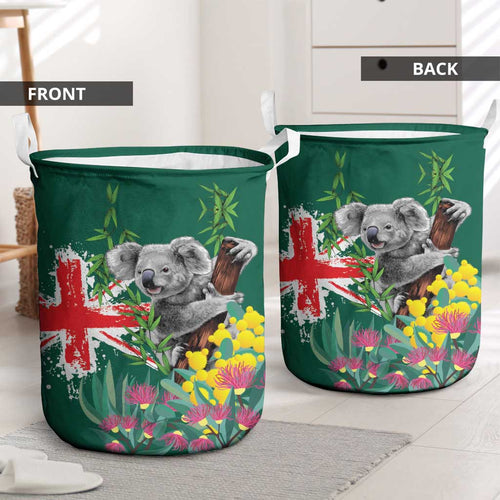 Australia Day Koala Laundry Basket Aussie Aussie Aussie Oi Oi Oi National Color - Aussie Hoodie