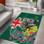 Australia Day Koala Area Rug Aussie Aussie Aussie Oi Oi Oi National Color - Aussie Hoodie
