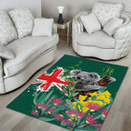 Australia Day Koala Area Rug Aussie Aussie Aussie Oi Oi Oi National Color - Aussie Hoodie