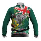 Australia Day Koala Baseball Jacket Aussie Aussie Aussie Oi Oi Oi National Color - Aussie Hoodie