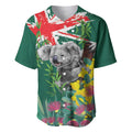 Australia Day Koala Baseball Jersey Aussie Aussie Aussie Oi Oi Oi National Color - Aussie Hoodie