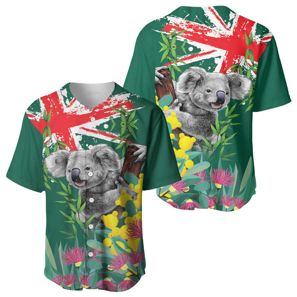 Australia Day Koala Baseball Jersey Aussie Aussie Aussie Oi Oi Oi National Color - Aussie Hoodie