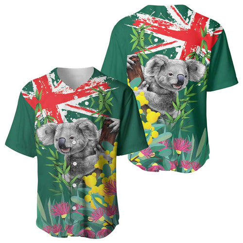 Australia Day Koala Baseball Jersey Aussie Aussie Aussie Oi Oi Oi National Color - Aussie Hoodie