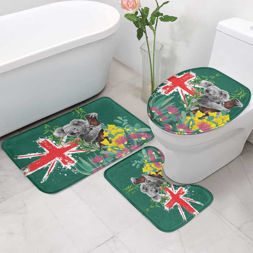 Australia Day Koala Bathroom Set Aussie Aussie Aussie Oi Oi Oi National Color - Aussie Hoodie