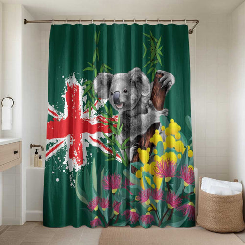 Australia Day Koala Bathroom Set Aussie Aussie Aussie Oi Oi Oi National Color - Aussie Hoodie