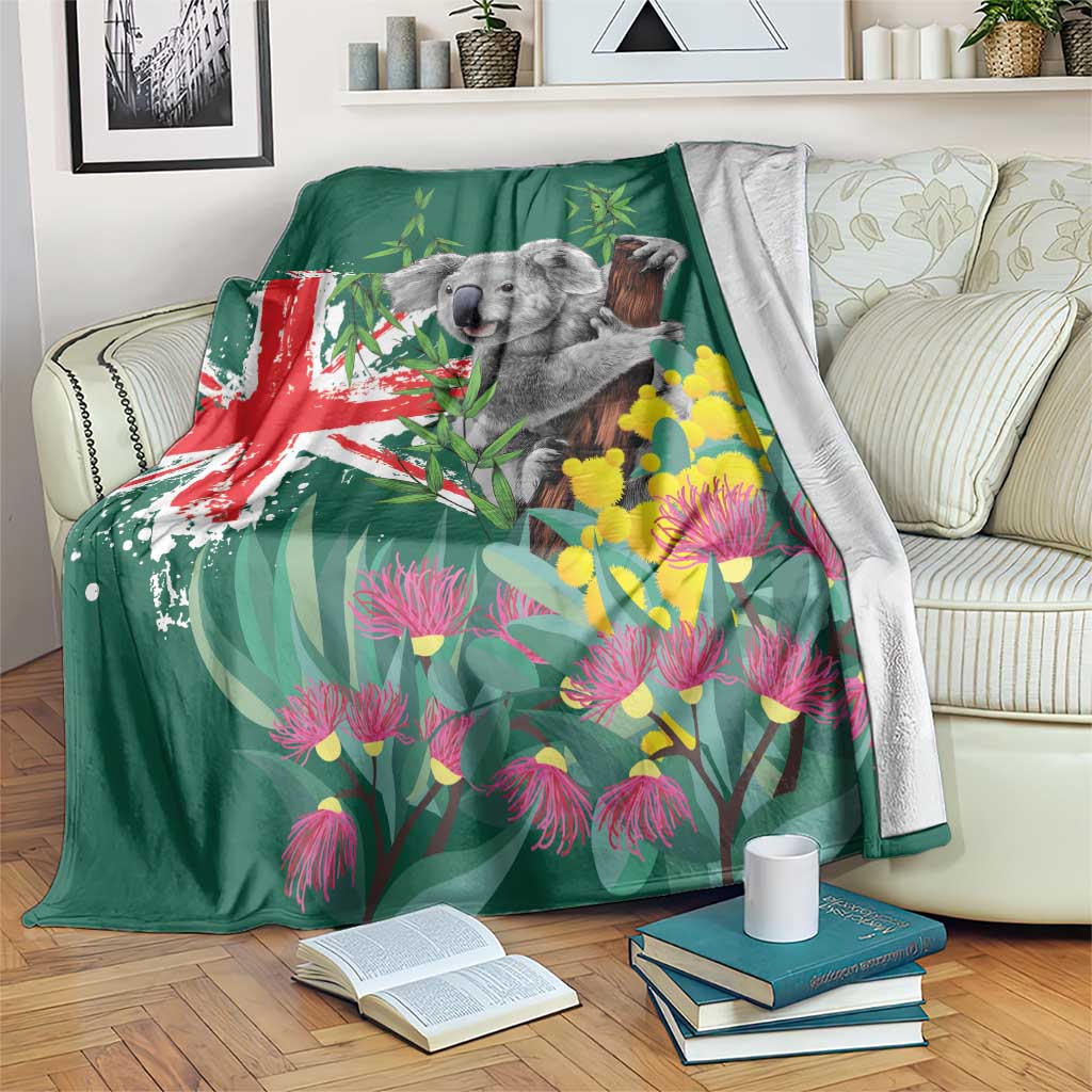 Australia Day Koala Blanket Aussie Aussie Aussie Oi Oi Oi National Color - Aussie Hoodie