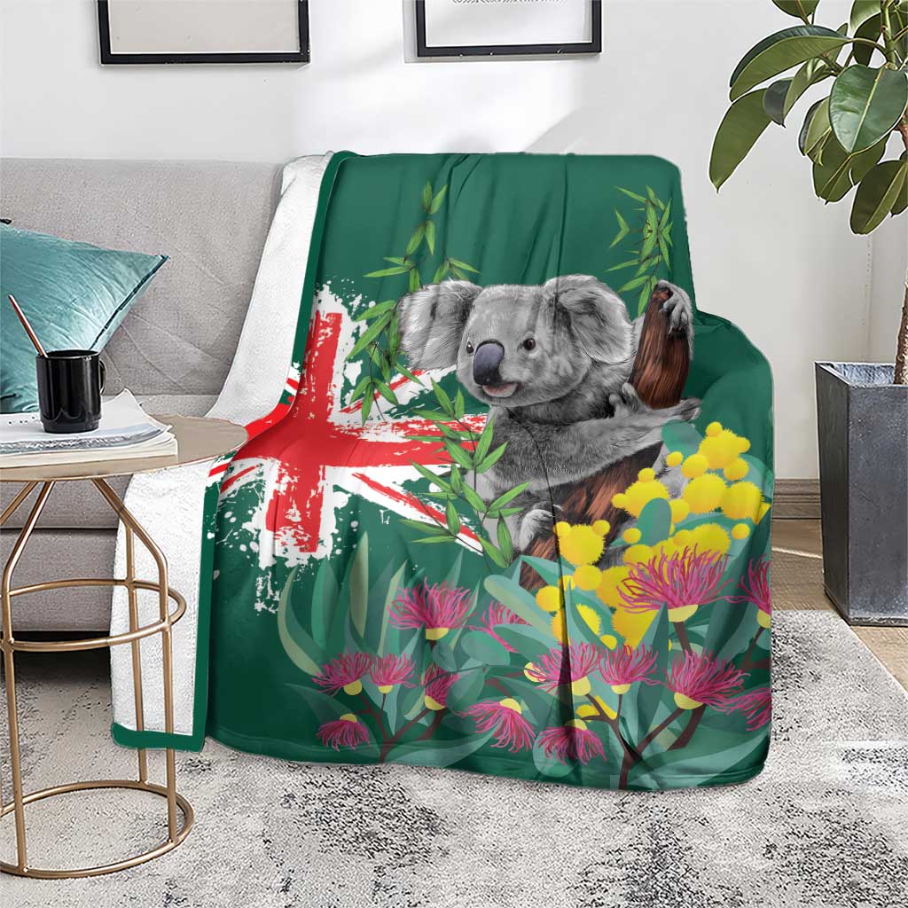 Australia Day Koala Blanket Aussie Aussie Aussie Oi Oi Oi National Color - Aussie Hoodie