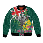 Australia Day Koala Bomber Jacket Aussie Aussie Aussie Oi Oi Oi National Color - Aussie Hoodie