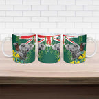 Australia Day Koala Ceramic Mug Aussie Aussie Aussie Oi Oi Oi National Color - Aussie Hoodie