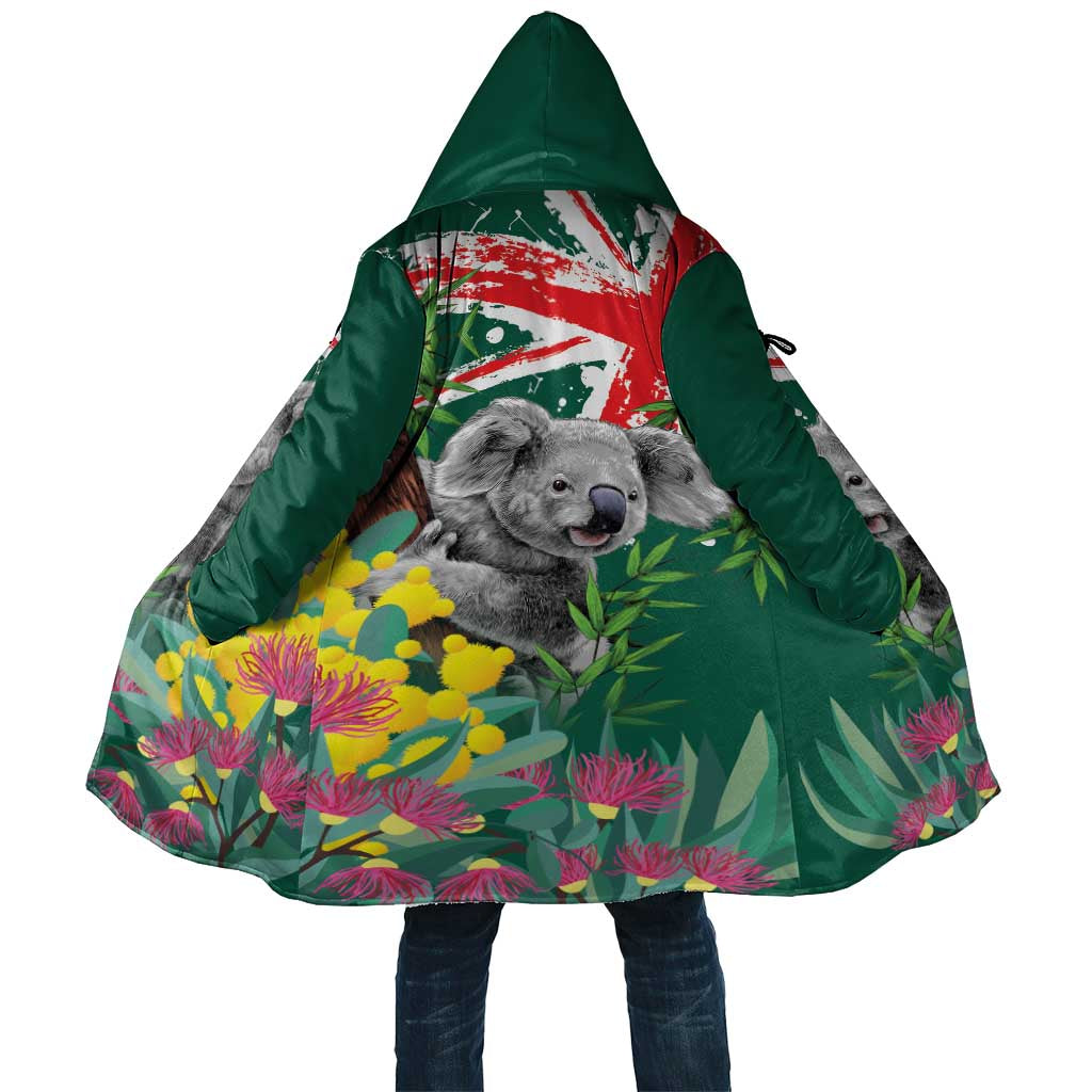 Australia Day Koala Cloak Aussie Aussie Aussie Oi Oi Oi National Color - Aussie Hoodie