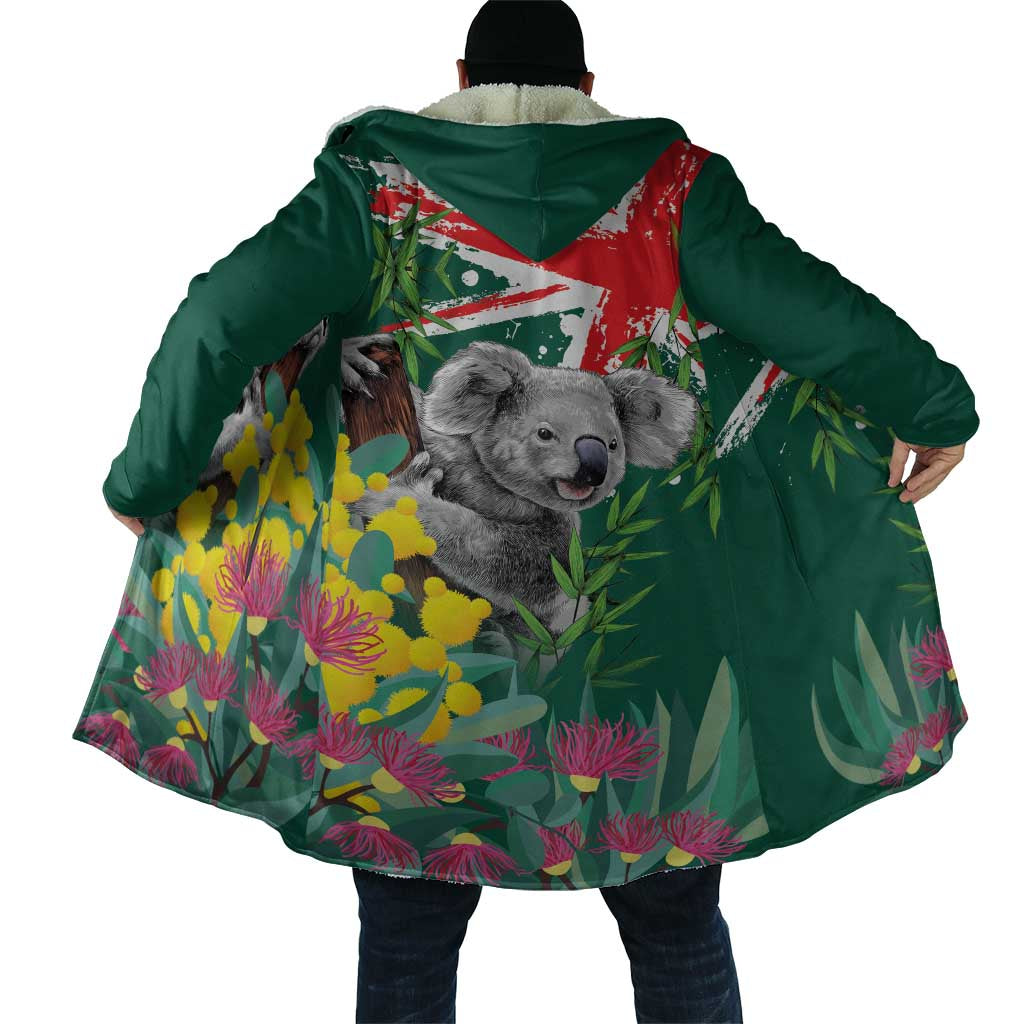 Australia Day Koala Cloak Aussie Aussie Aussie Oi Oi Oi National Color - Aussie Hoodie