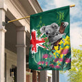 Australia Day Koala Garden Flag Aussie Aussie Aussie Oi Oi Oi National Color - Aussie Hoodie