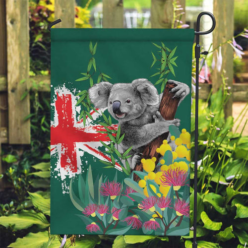 Australia Day Koala Garden Flag Aussie Aussie Aussie Oi Oi Oi National Color - Aussie Hoodie