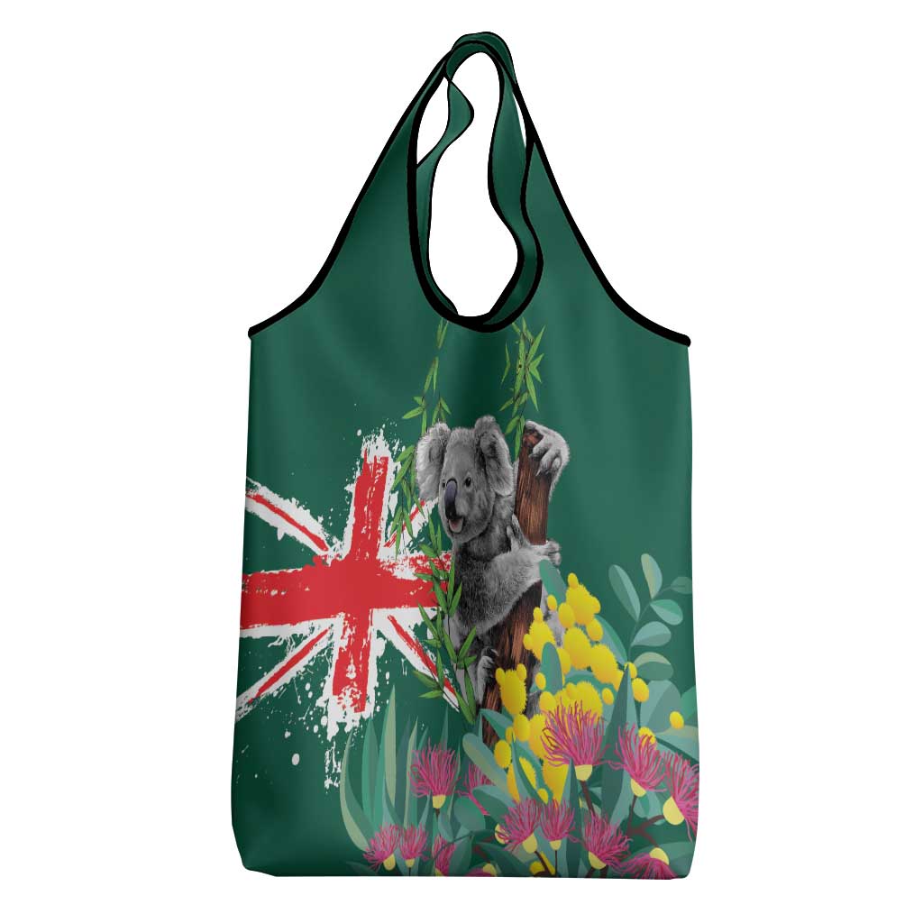 Australia Day Koala Grocery Bag Aussie Aussie Aussie Oi Oi Oi National Color - Aussie Hoodie