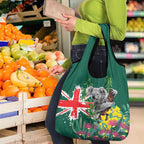 Australia Day Koala Grocery Bag Aussie Aussie Aussie Oi Oi Oi National Color - Aussie Hoodie