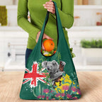 Australia Day Koala Grocery Bag Aussie Aussie Aussie Oi Oi Oi National Color - Aussie Hoodie