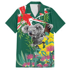 Australia Day Koala Hawaiian Shirt Aussie Aussie Aussie Oi Oi Oi National Color - Aussie Hoodie