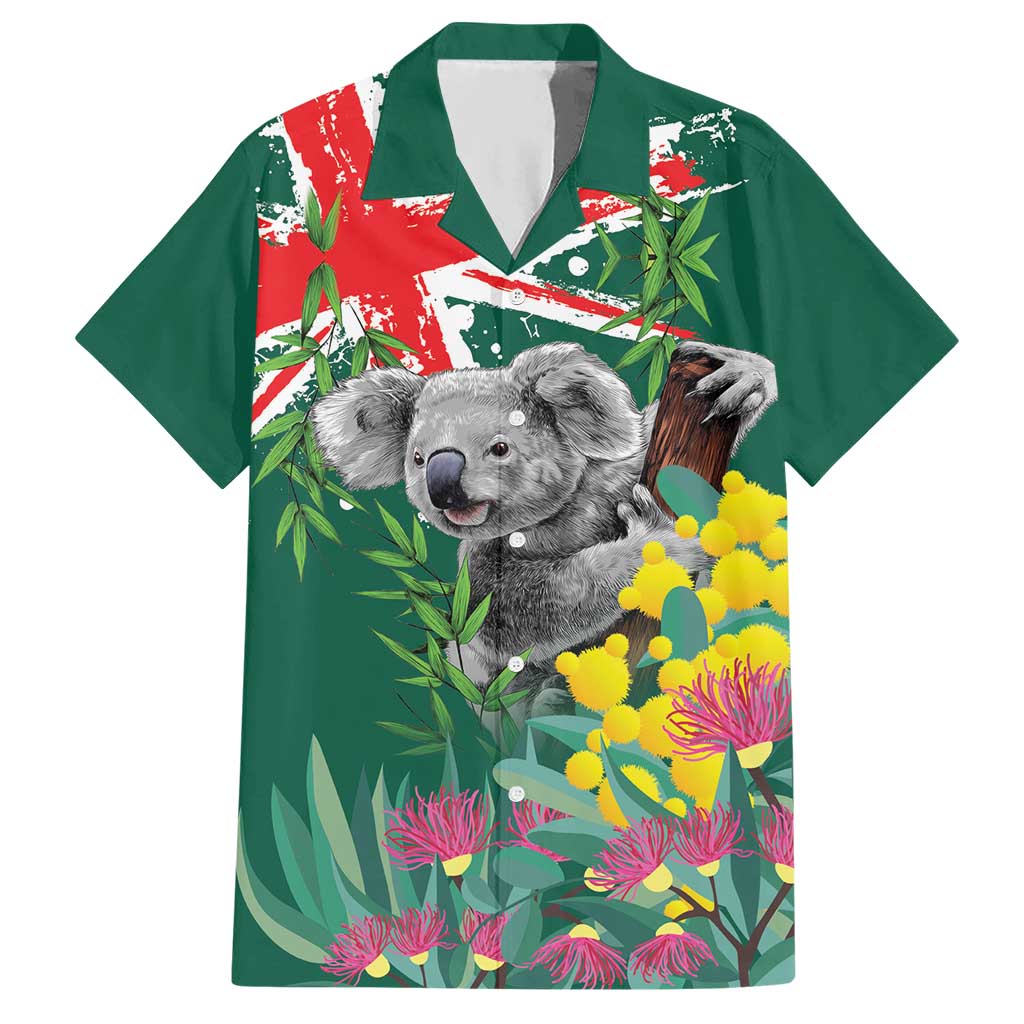 Australia Day Koala Hawaiian Shirt Aussie Aussie Aussie Oi Oi Oi National Color - Aussie Hoodie