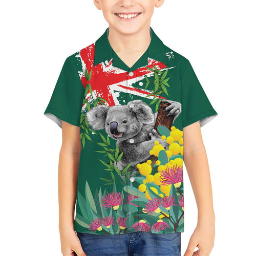 Australia Day Koala Hawaiian Shirt Aussie Aussie Aussie Oi Oi Oi National Color - Aussie Hoodie