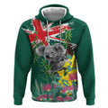 Australia Day Koala Hoodie Aussie Aussie Aussie Oi Oi Oi National Color - Aussie Hoodie
