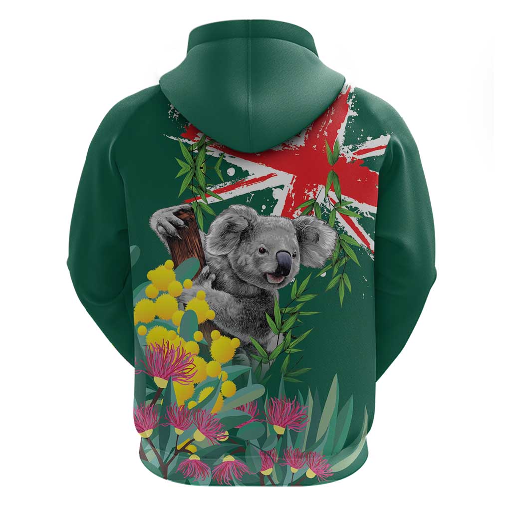 Australia Day Koala Hoodie Aussie Aussie Aussie Oi Oi Oi National Color - Aussie Hoodie