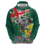 Australia Day Koala Hoodie Aussie Aussie Aussie Oi Oi Oi National Color - Aussie Hoodie
