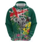 Australia Day Koala Hoodie Aussie Aussie Aussie Oi Oi Oi National Color - Aussie Hoodie