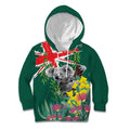 Australia Day Koala Kid Hoodie Aussie Aussie Aussie Oi Oi Oi National Color - Aussie Hoodie