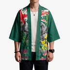 Australia Day Koala Kimono Aussie Aussie Aussie Oi Oi Oi National Color - Aussie Hoodie