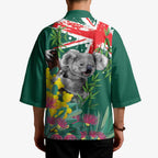 Australia Day Koala Kimono Aussie Aussie Aussie Oi Oi Oi National Color - Aussie Hoodie