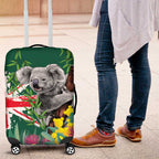 Australia Day Koala Luggage Cover Aussie Aussie Aussie Oi Oi Oi National Color - Aussie Hoodie