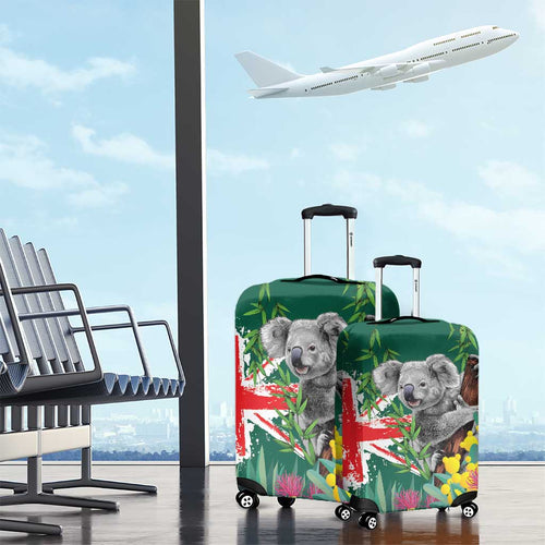 Australia Day Koala Luggage Cover Aussie Aussie Aussie Oi Oi Oi National Color - Aussie Hoodie