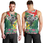 Australia Day Koala Men Tank Top Aussie Aussie Aussie Oi Oi Oi National Color - Aussie Hoodie