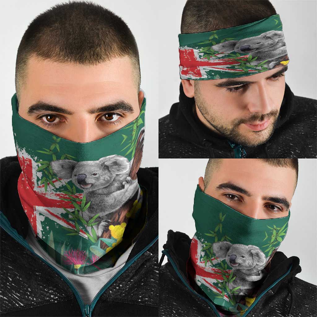 Australia Day Koala Neck Gaiter Aussie Aussie Aussie Oi Oi Oi National Color - Aussie Hoodie