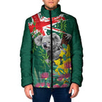 Australia Day Koala Padded Jacket Aussie Aussie Aussie Oi Oi Oi National Color - Aussie Hoodie