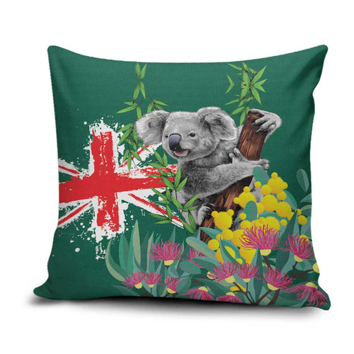 Australia Day Koala Pillow Cover Aussie Aussie Aussie Oi Oi Oi National Color - Aussie Hoodie