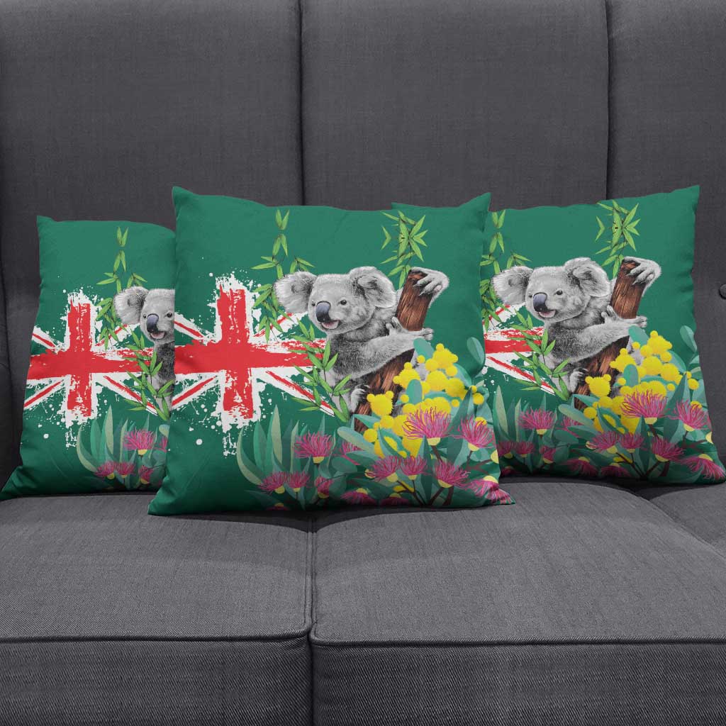 Australia Day Koala Pillow Cover Aussie Aussie Aussie Oi Oi Oi National Color - Aussie Hoodie