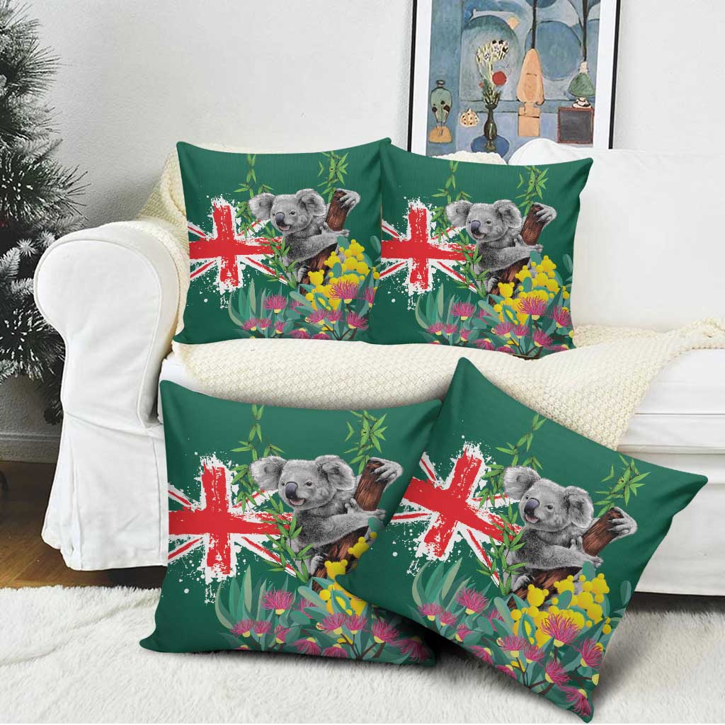 Australia Day Koala Pillow Cover Aussie Aussie Aussie Oi Oi Oi National Color - Aussie Hoodie