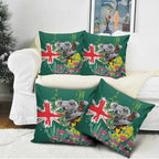 Australia Day Koala Pillow Cover Aussie Aussie Aussie Oi Oi Oi National Color - Aussie Hoodie
