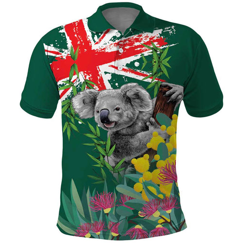 Australia Day Koala Polo Shirt Aussie Aussie Aussie Oi Oi Oi National Color - Aussie Hoodie