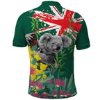 Australia Day Koala Polo Shirt Aussie Aussie Aussie Oi Oi Oi National Color - Aussie Hoodie