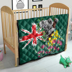 Australia Day Koala Quilt Aussie Aussie Aussie Oi Oi Oi National Color - Aussie Hoodie